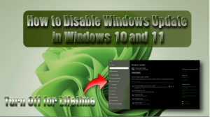 How to Disable Windows Update in Windows 10 and 11