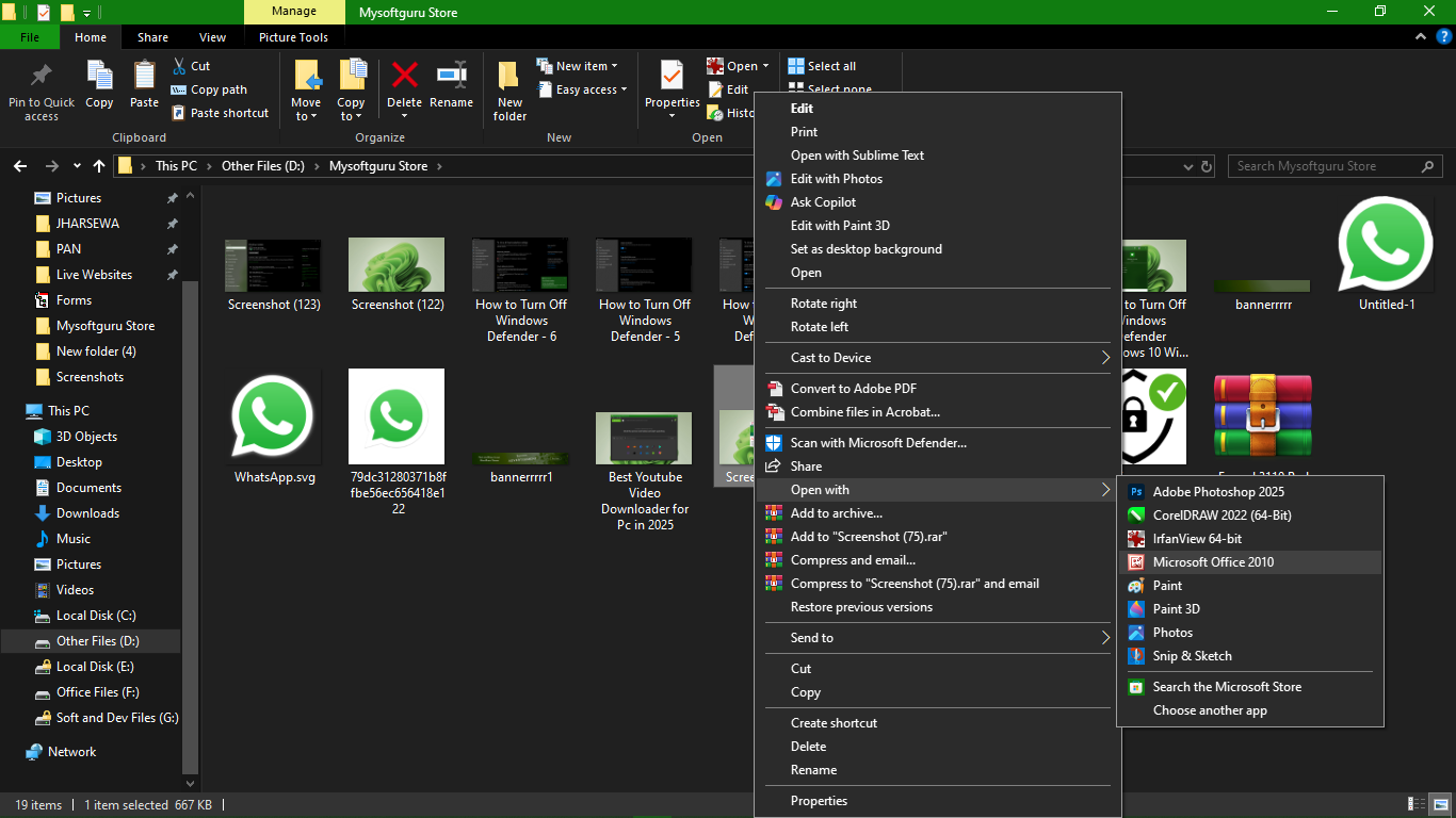 How to Use Microsoft Office Picture Manager in Windows 10 and 11